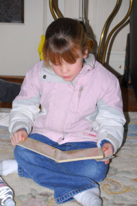 girl reading
