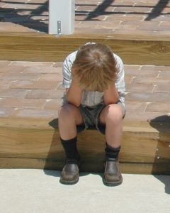 dejected child of divorce